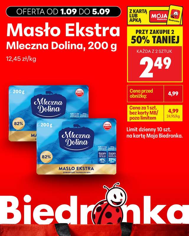 Biedronka - gazetka promocyjna Biedronkowe oszczędności od wtorku od wtorku 01.09 do soboty 05.09 - strona 3