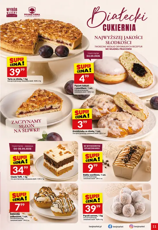 Twój Market - gazetka promocyjna Gazetka od środy 02.09 do wtorku 08.09 - strona 11