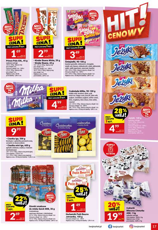 Twój Market - gazetka promocyjna Gazetka od środy 02.09 do wtorku 08.09 - strona 17