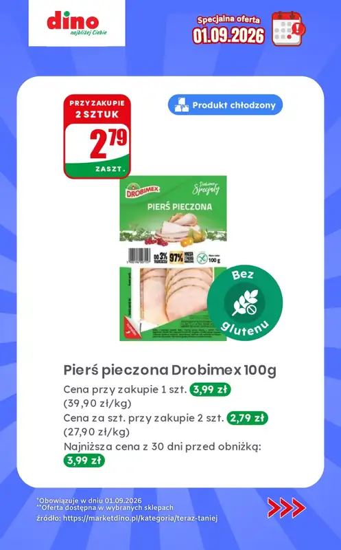 Dino - gazetka promocyjna Specjalna oferta na 01.09.2026 - promocje spoza gazetki od wtorku 01.09 do wtorku 01.09 - strona 5