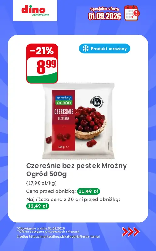 Dino - gazetka promocyjna Specjalna oferta na 01.09.2026 - promocje spoza gazetki od wtorku 01.09 do wtorku 01.09 - strona 6