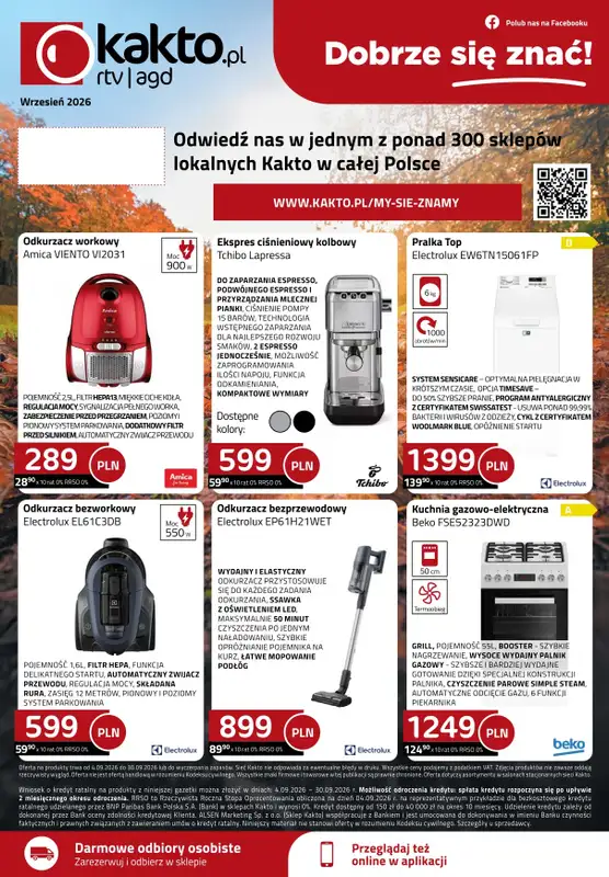 kakto.pl - gazetka promocyjna Gazetka od piątku 04.09 do środy 30.09 - strona 8