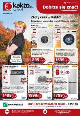 kakto.pl - gazetka promocyjna Gazetka od piątku 04.09 do środy 30.09