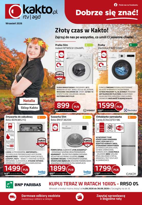kakto.pl - gazetka promocyjna Gazetka od piątku 04.09 do środy 30.09