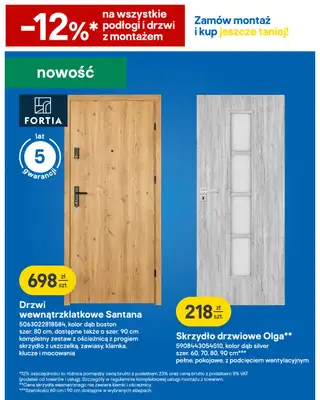 Castorama - gazetka promocyjna Podłogi i drzwi od środy 02.09 do wtorku 15.09 - strona 7
