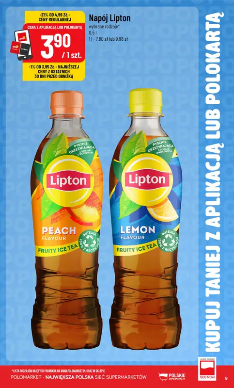POLOmarket - gazetka promocyjna Kupuj taniej z aplikacją lub polokartą od środy 02.09 do wtorku 08.09 - strona 9