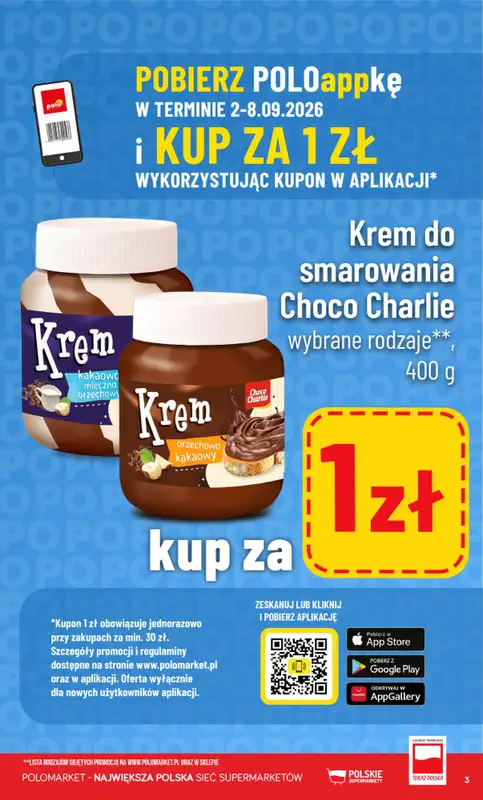 POLOmarket - gazetka promocyjna Kupuj taniej z aplikacją lub polokartą od środy 02.09 do wtorku 08.09 - strona 3