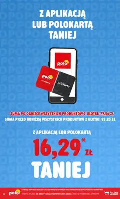 POLOmarket - gazetka promocyjna Kupuj taniej z aplikacją lub polokartą od środy 02.09 do wtorku 08.09 - strona 12