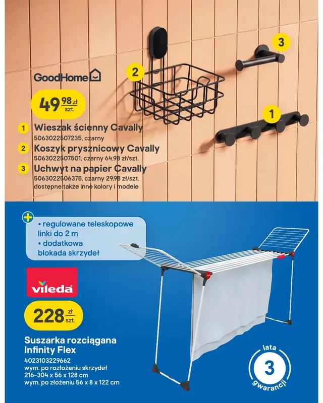 Castorama - gazetka promocyjna Kuchnia i łazienka od środy 02.09 do wtorku 15.09 - strona 16