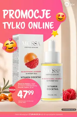 Rossmann - gazetka promocyjna Promocje TYLKO ONLINE od wtorku 01.09 do środy 09.09