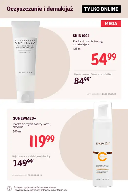 Rossmann - gazetka promocyjna Promocje TYLKO ONLINE od wtorku 01.09 do środy 09.09 - strona 7