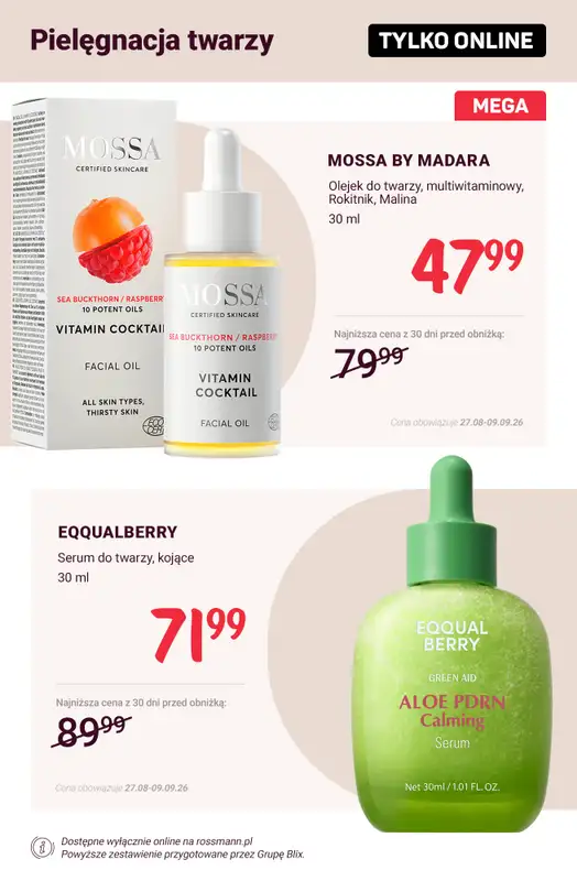 Rossmann - gazetka promocyjna Promocje TYLKO ONLINE od wtorku 01.09 do środy 09.09 - strona 8