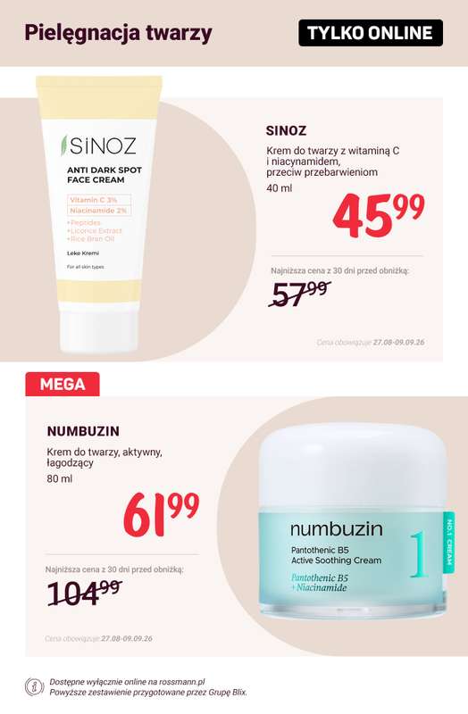 Rossmann - gazetka promocyjna Promocje TYLKO ONLINE od wtorku 01.09 do środy 09.09 - strona 6