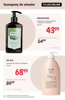 Rossmann - gazetka promocyjna Promocje TYLKO ONLINE od wtorku 01.09 do środy 09.09 - strona 9