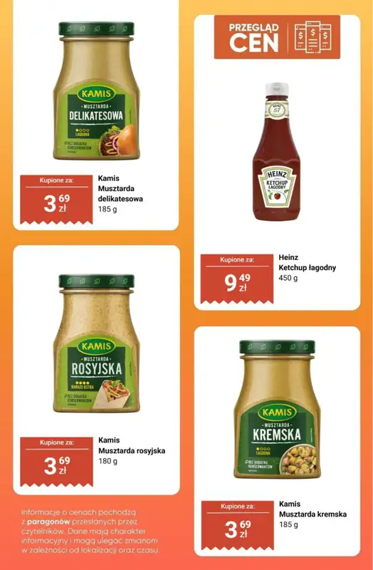 Biedronka - gazetka promocyjna Majonezy, ketchupy i sosy w butelkach - przegląd cen   - strona 3