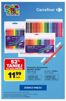 Carrefour - gazetka promocyjna Najlepsze promocje DLA UCZNIA! od wtorku 01.09 do poniedziałku 07.09 - strona 9