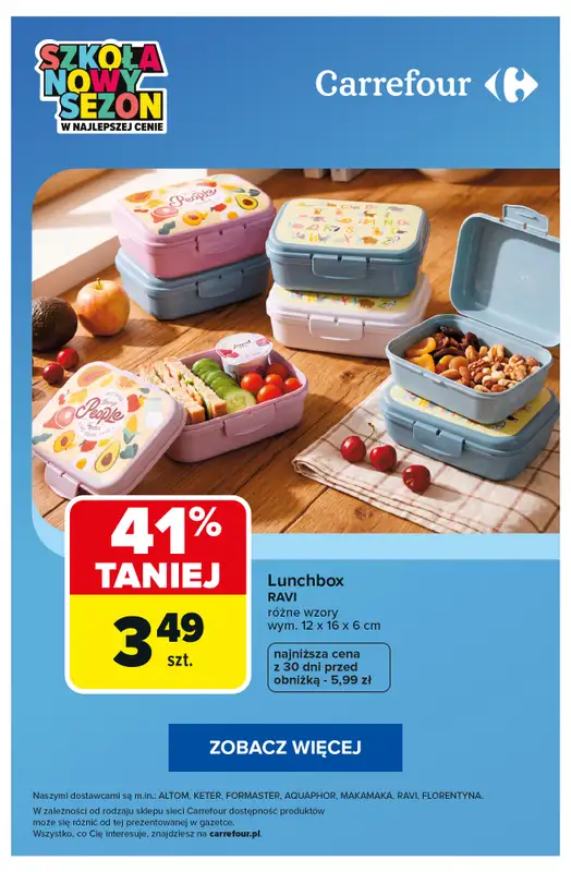Carrefour - gazetka promocyjna Najlepsze promocje DLA UCZNIA! od wtorku 01.09 do poniedziałku 07.09 - strona 5