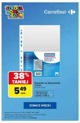 Carrefour - gazetka promocyjna Najlepsze promocje DLA UCZNIA! od wtorku 01.09 do poniedziałku 07.09 - strona 6