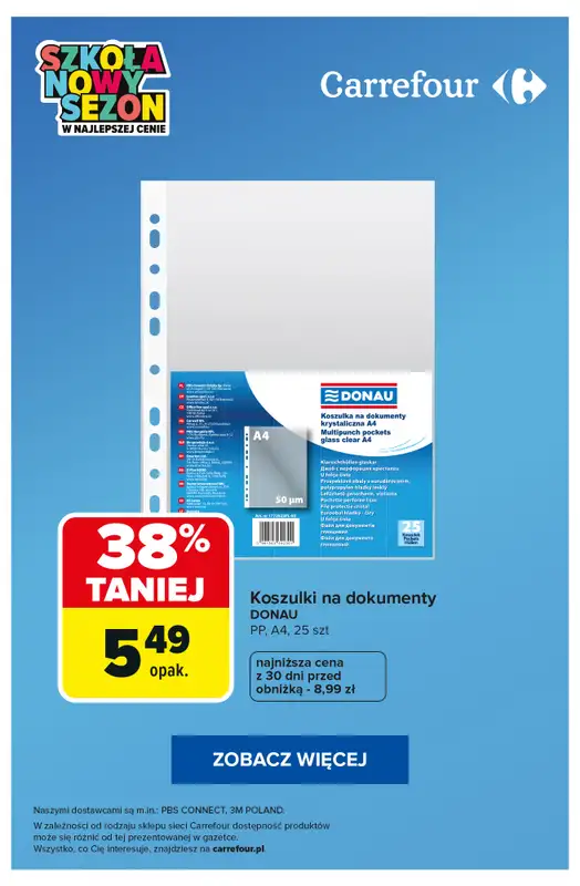 Carrefour - gazetka promocyjna Najlepsze promocje DLA UCZNIA! od wtorku 01.09 do poniedziałku 07.09 - strona 6