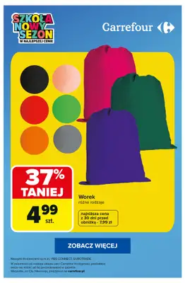 Carrefour - gazetka promocyjna Najlepsze promocje DLA UCZNIA! od wtorku 01.09 do poniedziałku 07.09 - strona 10