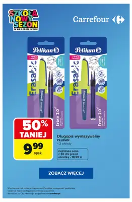 Carrefour - gazetka promocyjna Najlepsze promocje DLA UCZNIA! od wtorku 01.09 do poniedziałku 07.09 - strona 4