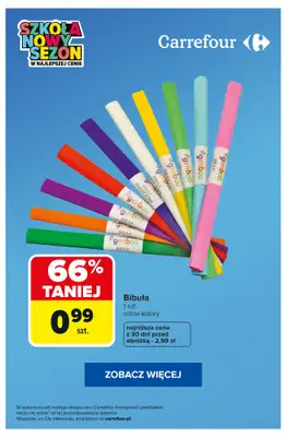 Carrefour - gazetka promocyjna Najlepsze promocje DLA UCZNIA! od wtorku 01.09 do poniedziałku 07.09 - strona 2