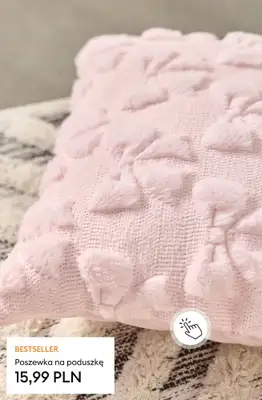 Sinsay - gazetka promocyjna Otul się miękkością - koce, poduszki i poszewki od wtorku 01.09 do poniedziałku 07.09 - strona 9