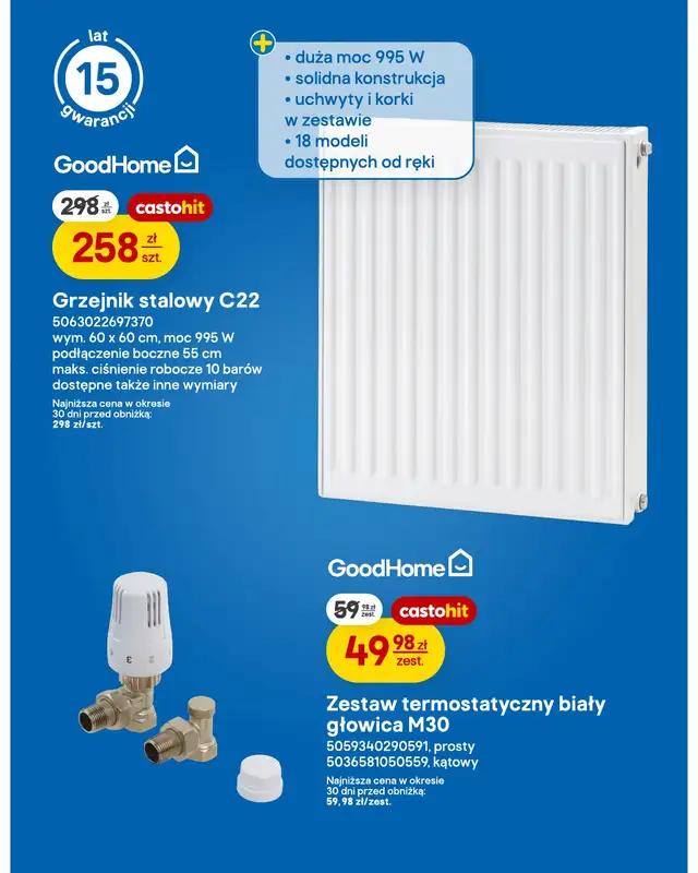 Castorama - gazetka promocyjna Remont i budowa od środy 02.09 do wtorku 15.09 - strona 19