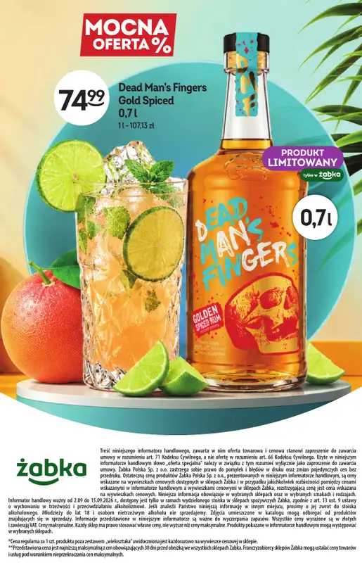 Żabka - gazetka promocyjna Katalog alkoholowy od środy 02.09 do wtorku 15.09 - strona 22
