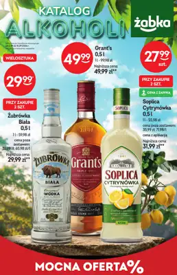 Żabka - gazetka promocyjna Katalog alkoholowy od środy 02.09 do wtorku 15.09