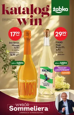 Żabka - gazetka promocyjna Katalog win od środy 02.09 do wtorku 15.09