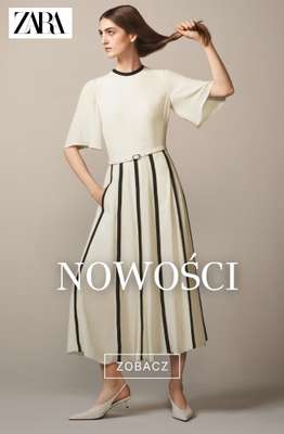 Zara - gazetka promocyjna Nowości na jesień od wtorku 01.09 