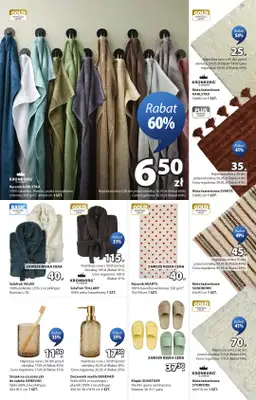 Jysk - gazetka promocyjna Świetna oferta dla domu. Rabat do 60% od środy 09.09 do niedzieli 27.09 - strona 13