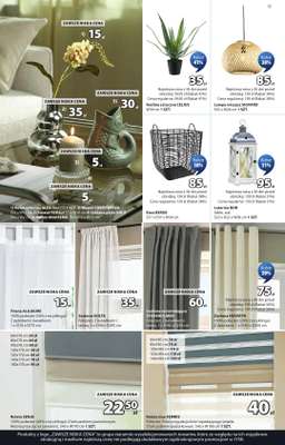 Jysk - gazetka promocyjna Świetna oferta dla domu. Rabat do 60% od środy 09.09 do niedzieli 27.09 - strona 15