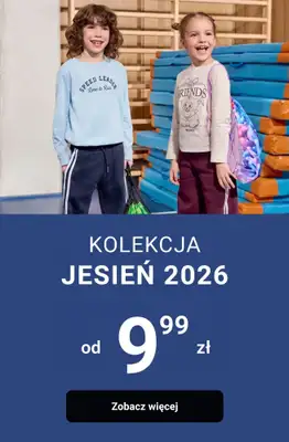 Smyk - gazetka promocyjna Kolekcja JESIEŃ 2026 - ceny już od 9,99 zł od wtorku 01.09 