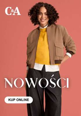 C&A - gazetka promocyjna Nowości na jesień od wtorku 01.09 
