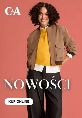 C&A - gazetka promocyjna Nowości na jesień od wtorku 01.09 