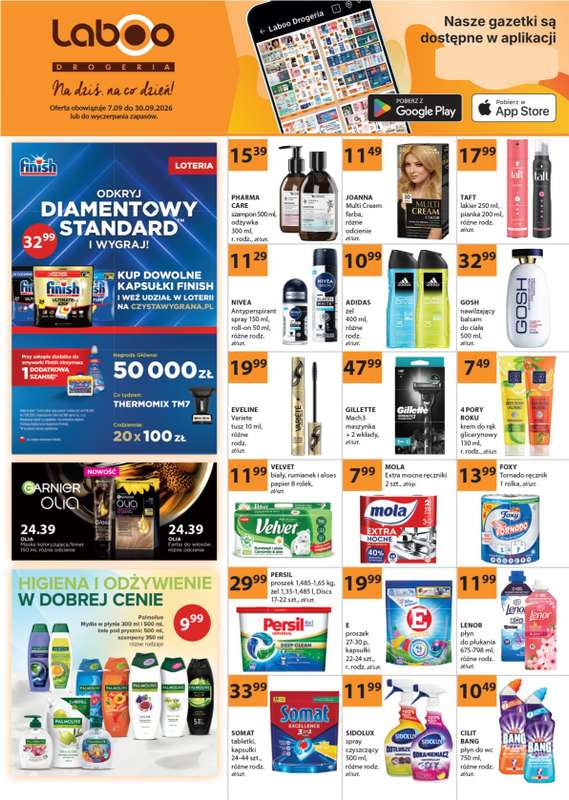Drogerie Laboo - gazetka promocyjna Gazetka od poniedziałku 07.09 do środy 30.09