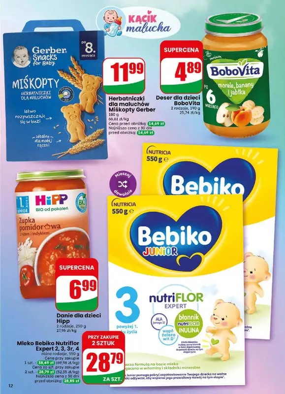 Dino - gazetka promocyjna Gazetka 36 / 2026 od środy 02.09 do wtorku 08.09 - strona 12