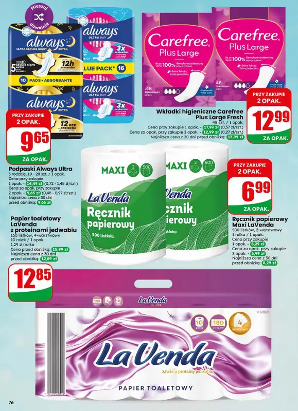 Dino - gazetka promocyjna Gazetka 36 / 2026 od środy 02.09 do wtorku 08.09 - strona 76