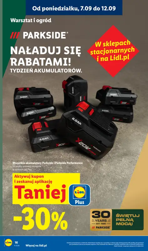 Lidl - gazetka promocyjna Katalog od poniedziałku 07.09 do soboty 12.09 - strona 20