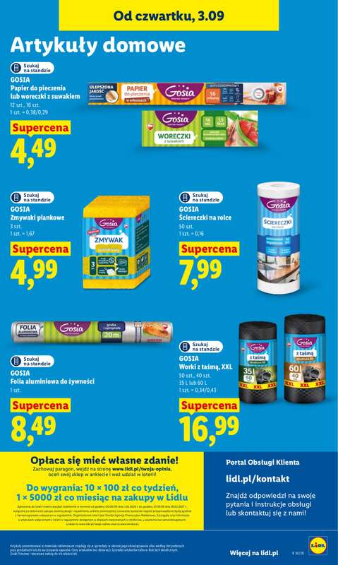 Lidl - gazetka promocyjna Oferta od czwartku od czwartku 03.09 do soboty 05.09 - strona 87