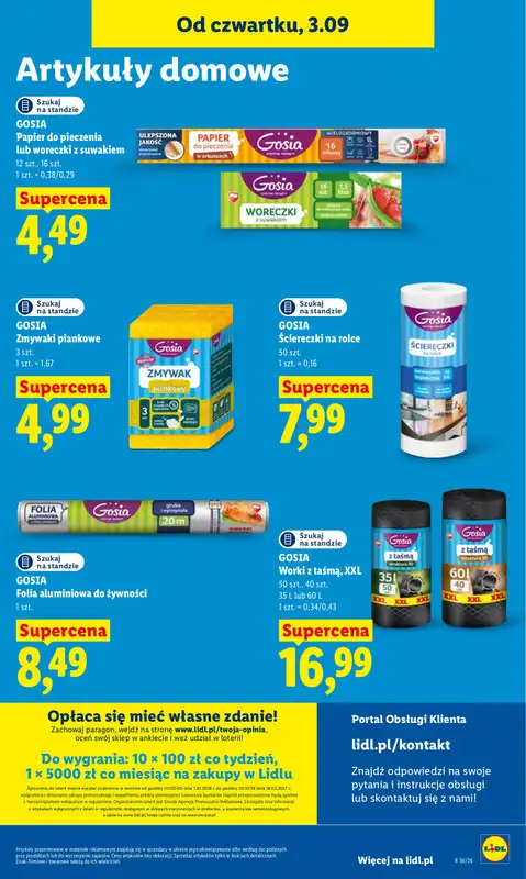 Lidl - gazetka promocyjna Oferta od czwartku od czwartku 03.09 do soboty 05.09 - strona 87