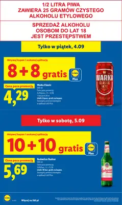 Lidl - gazetka promocyjna Oferta od czwartku od czwartku 03.09 do soboty 05.09 - strona 18