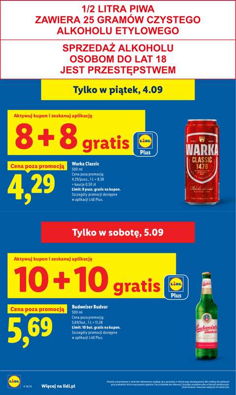 Lidl - gazetka promocyjna Oferta od czwartku od czwartku 03.09 do soboty 05.09 - strona 18