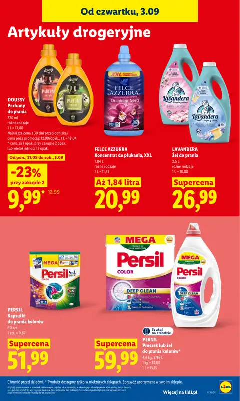 Lidl - gazetka promocyjna Oferta od czwartku od czwartku 03.09 do soboty 05.09 - strona 89