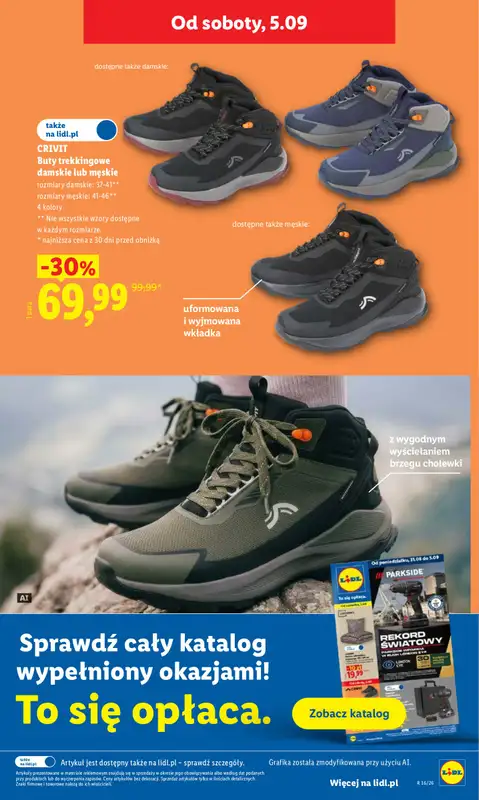 Lidl - gazetka promocyjna Oferta od czwartku od czwartku 03.09 do soboty 05.09 - strona 37