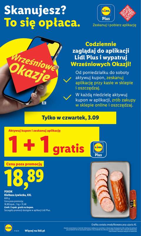 Lidl - gazetka promocyjna Oferta od czwartku od czwartku 03.09 do soboty 05.09 - strona 6