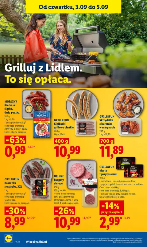Lidl - gazetka promocyjna Oferta od czwartku od czwartku 03.09 do soboty 05.09 - strona 52