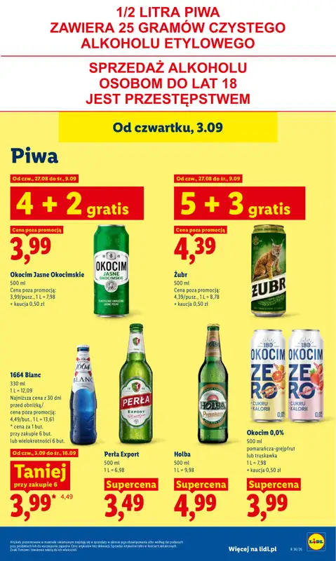 Lidl - gazetka promocyjna Oferta od czwartku od czwartku 03.09 do soboty 05.09 - strona 71